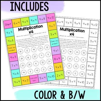 multiplication fact fluency games.